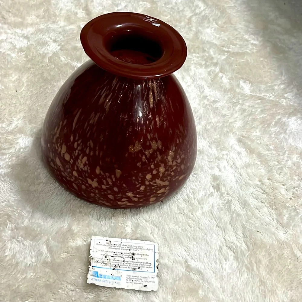 Maestri vetrai / azzurrra Vase
